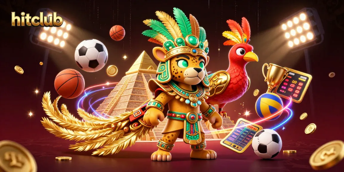 Experience hitclub with vibrant sports action, 3D casino elements, and stunning visual detail.